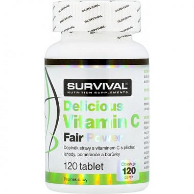Survival Delicious Vitamin C Fair Power 120 tbl