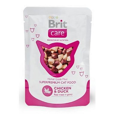 Brit Care Cat kapsa Chicken & Duck Pouch 80 g