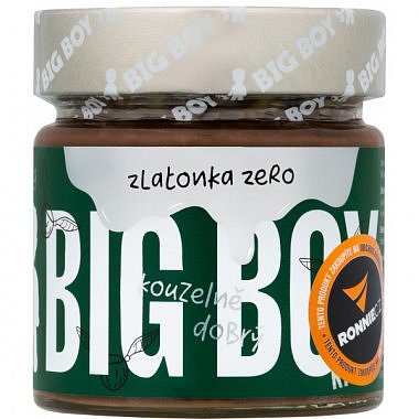 Big Boy Lískooříškový krém Zlatonka Zero 220 g