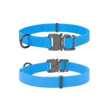 Obojek voděod. Collartex Fastex modrý (43-70cm/4cm)