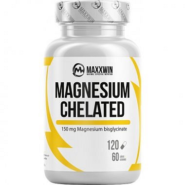 MaxxWin Hořčík • Magnesium Chelated 120 cps