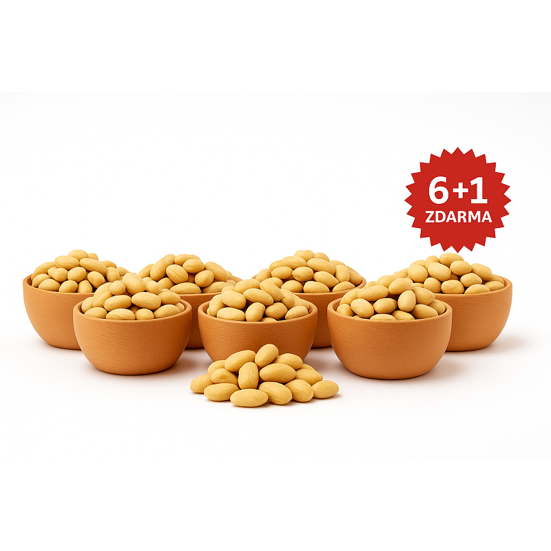 FAKT DOBRÉ Arašídy pražené SOLENÉ 200 g AKCE 6+1 ZDARMA