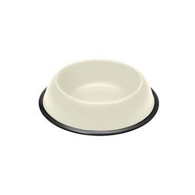 Ferplast miska kovová protiskluz MIRA KC 70 Ivory 0,25 l