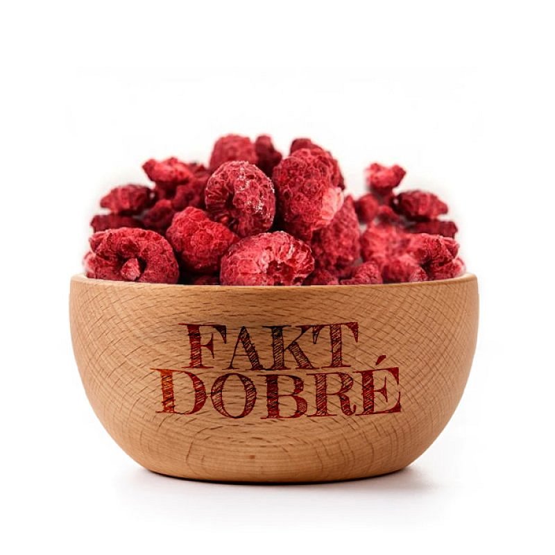 FAKT DOBRÉ Lyofilizované maliny 80 g