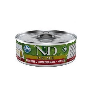 N&D CAT PRIME Kitten Chicken & Pomegranate 70 g