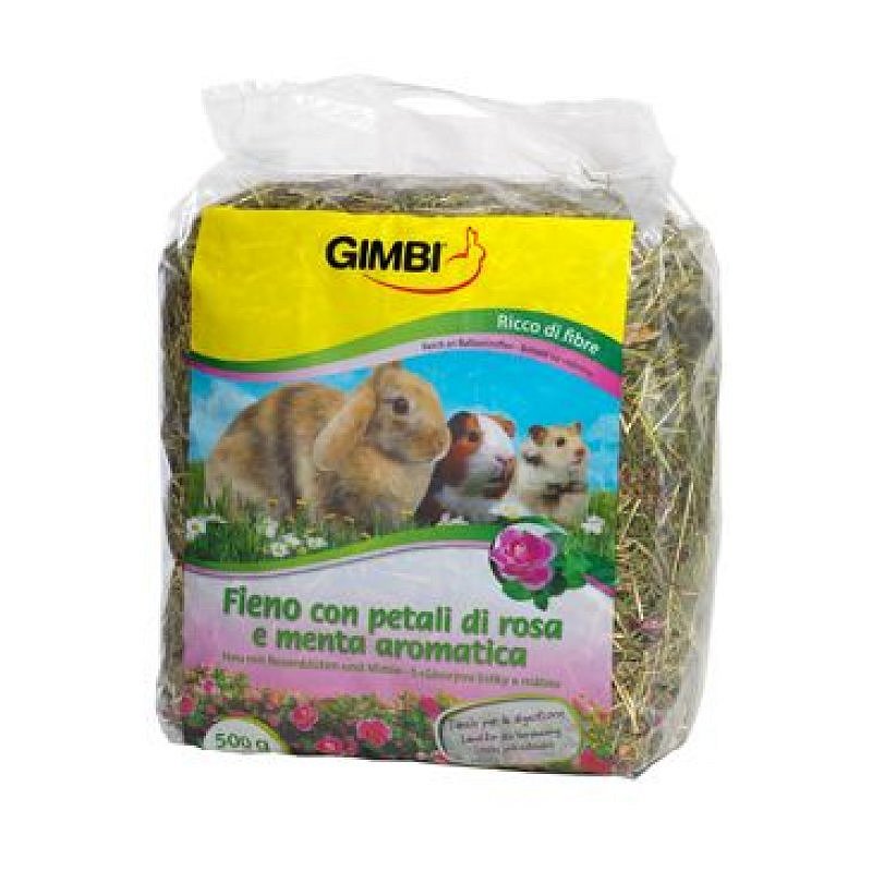 Gimbi Seno krmné s růží 500 g