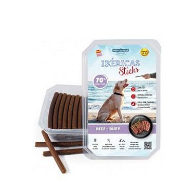 Ibéricas Sticks for Dog-Beef 800 g 75 ks