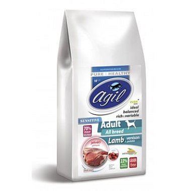 Agil Adult Sensitive Grain Free Lamb,Venision 2 kg