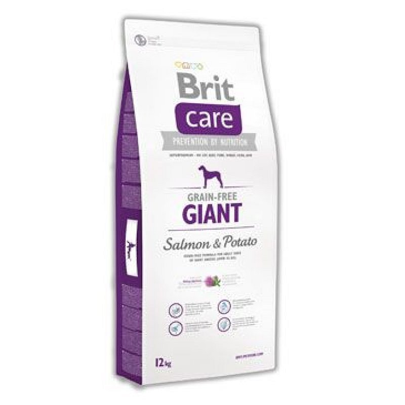 Brit Care Dog Grain-free Giant Salmon & Potato 12 kg