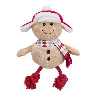 Trixie vánoční hračka pes Xmas GINGERBREAD plyš/bavlna 34 cm