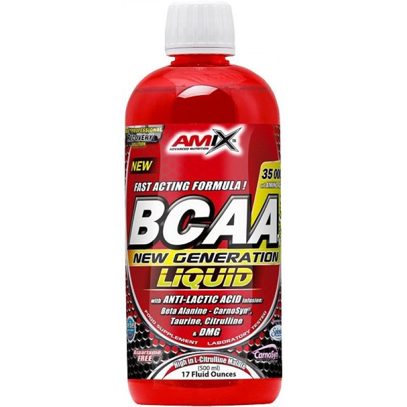 Amix BCAA New Generation Liquid - 500 ml, citron-limeta