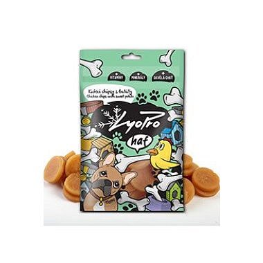Lyopro DOG poch. sušené Kuřecí chipsy s batáty 70 g