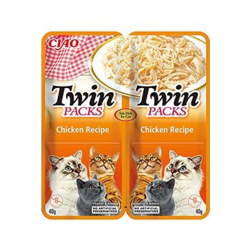 Churu Cat Twin Packs Chicken in Broth 2 x 40 g