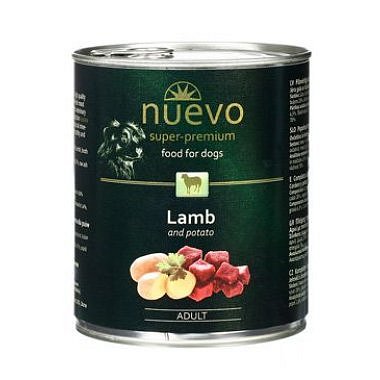 Nuevo pes adult Jehněčí - Classic konz. 800 g