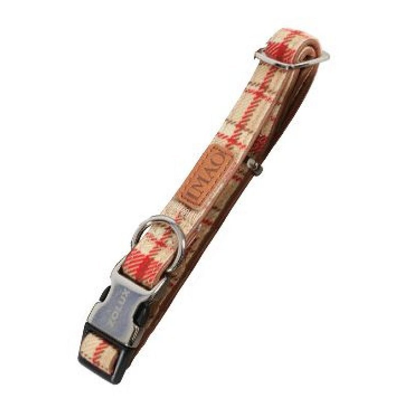 Zolux Obojek pes SCOTT nastavitelný červený 25 mm