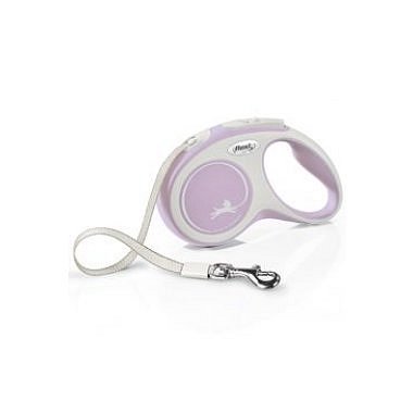 Vodítko FLEXI Comfort S pásek 5m/15kg růžová NEW