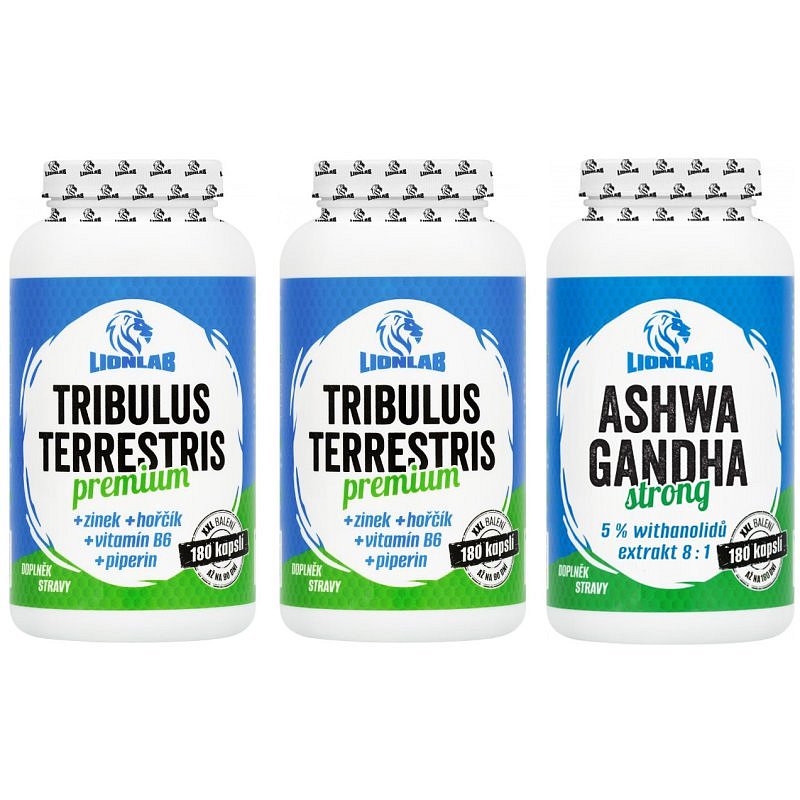 Tribulus Premium a Ashwagandha Strong - AKCE 1+1+1