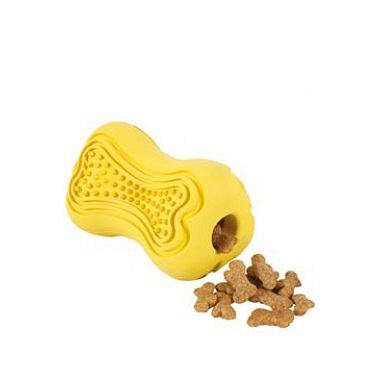 Zolux Titan gumová kost M žlutá