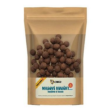 DINGO masové kuličky kachna a losos 16mm/150g