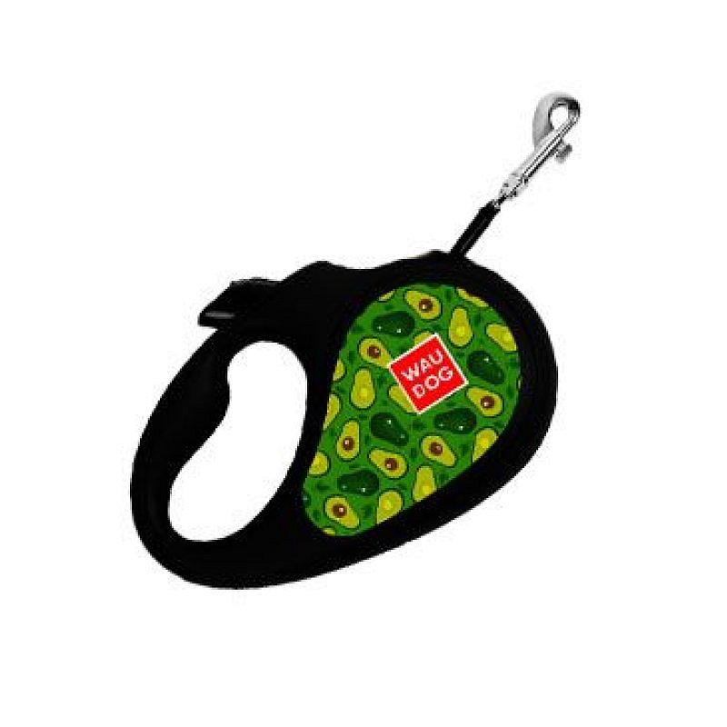 Vodítko samonavíjecí Avokádo - 25kg/5m/ M