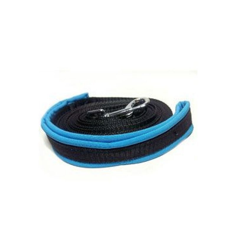 Vodítko DINOFASHION stopovací s rukojetí 5 m modrá