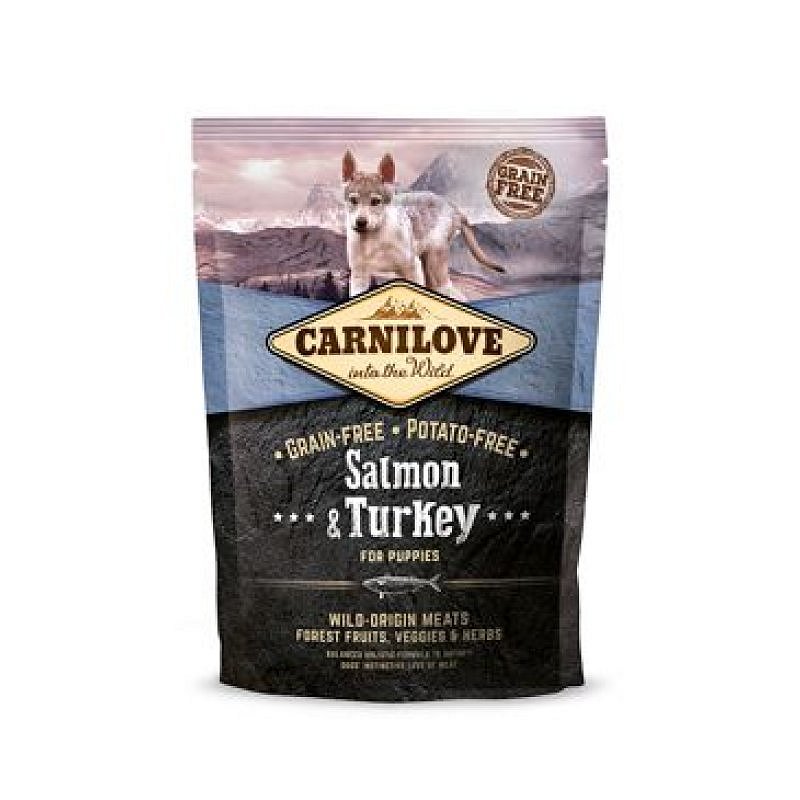 Carnilove Dog Salmon & Turkey for Puppies 1,5 kg