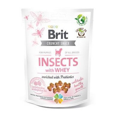 Brit Care Dog Crunchy Crack. Insec. Puppy Whey Prob 200 g