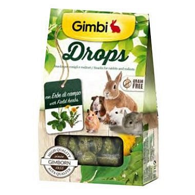Gimbi Drops pro hlodavce s polními bylinkami 50 g