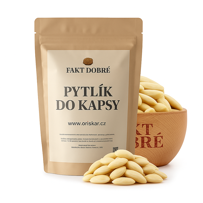 FAKT DOBRÉ Mandle jádra LOUPANÁ 50 g