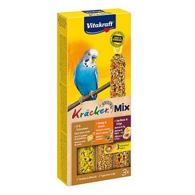 Vitakraft Bird Kräcker Andulka vejc/meruň/sez. tyč 3 ks