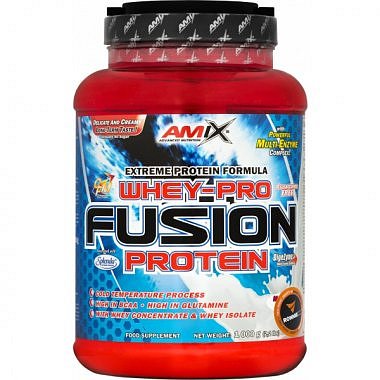 Amix Whey-Pro Fusion Protein - 1000 g, vanilka