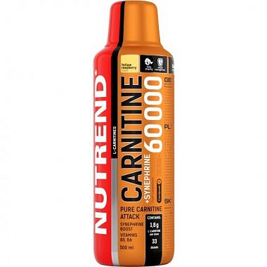 Nutrend Carnitine 60000 + Synephrine 500 ml