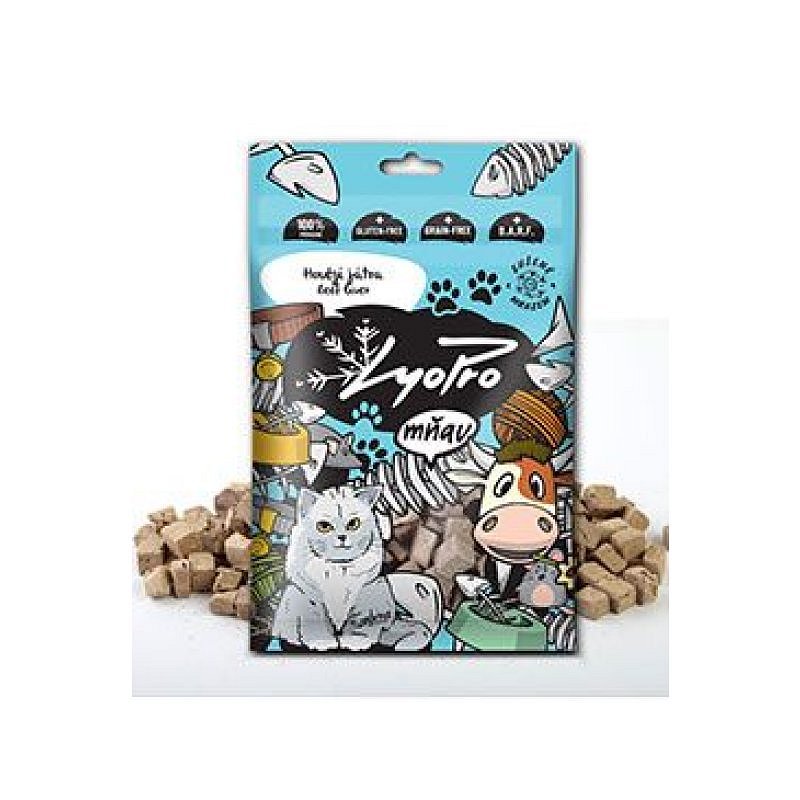 Lyopro CAT poch. mrazem sušené Hovězí játra 50 g