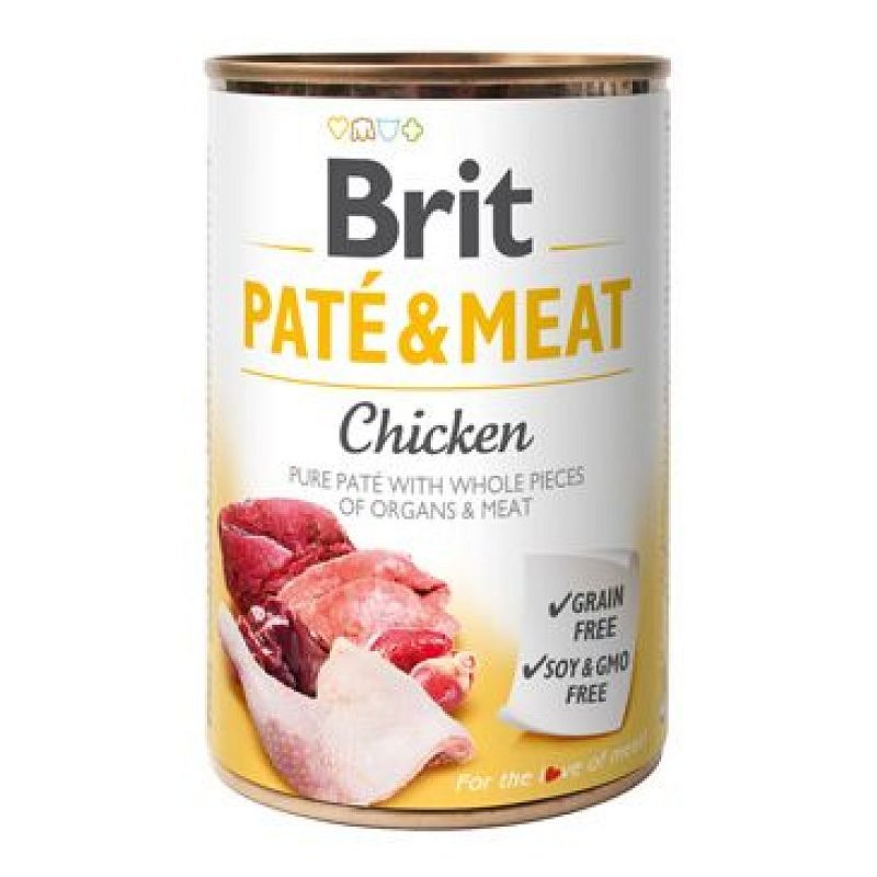 Brit Dog konz Paté & Meat Chicken 400 g