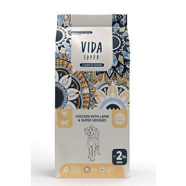 Kraftia VIDA SUPER DOG Puppy M/L Chicken & Lamb 2 kg