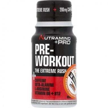 Nutramino Pre-Workout - 60 ml, ovoce