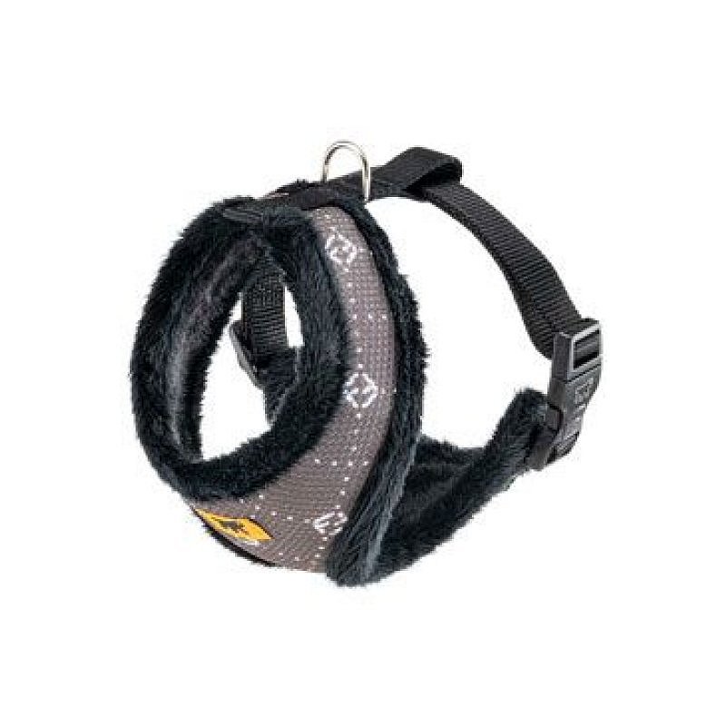 Ferplast postroj NIKITA Fur L šedý