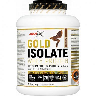 Amix Gold Isolate Whey Protein - 2280 g, ananas-kokos