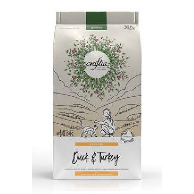 Kraftia CRAFTIA HARMONA CAT Adult Ster. Duck & Turkey 320 g