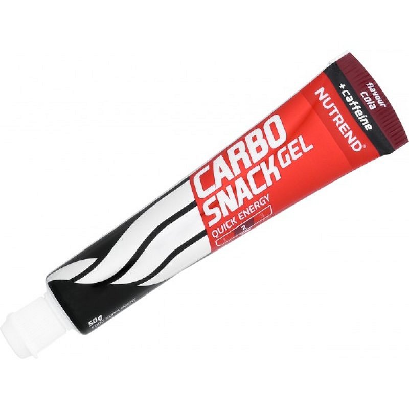 Nutrend Carbosnack With Caffeine - 50 g, cola - sáček