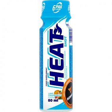 6Pak Nutrition Heat Shot 80 ml