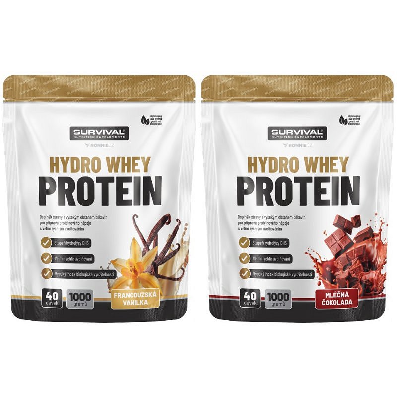 Survival Hydro Whey Protein 1000 g AKCE 1+1