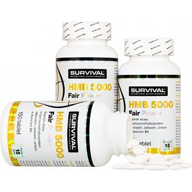 Survival HMB 5000 Fair Power 150 tbl - AKCE 2+1 ZDARMA