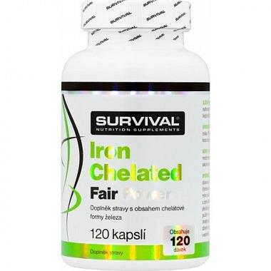 Survival Železo • Iron Chelated Fair Power 120 cps