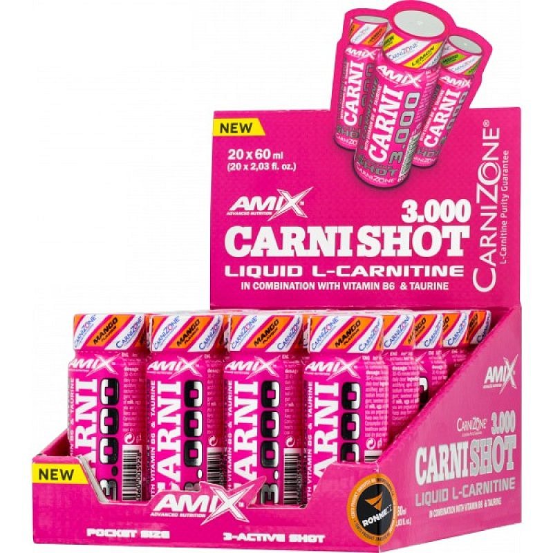 Amix CarniShot 3000 - 20x 60 ml, mojito