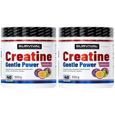 Survival Creatine Monohydrate 320 g, marakuja - AKCE 1+1