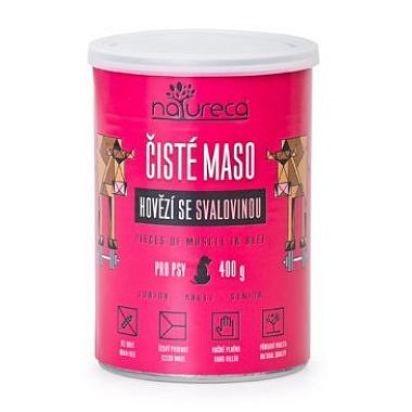 Natureca hovězí se svalovinou 400 g