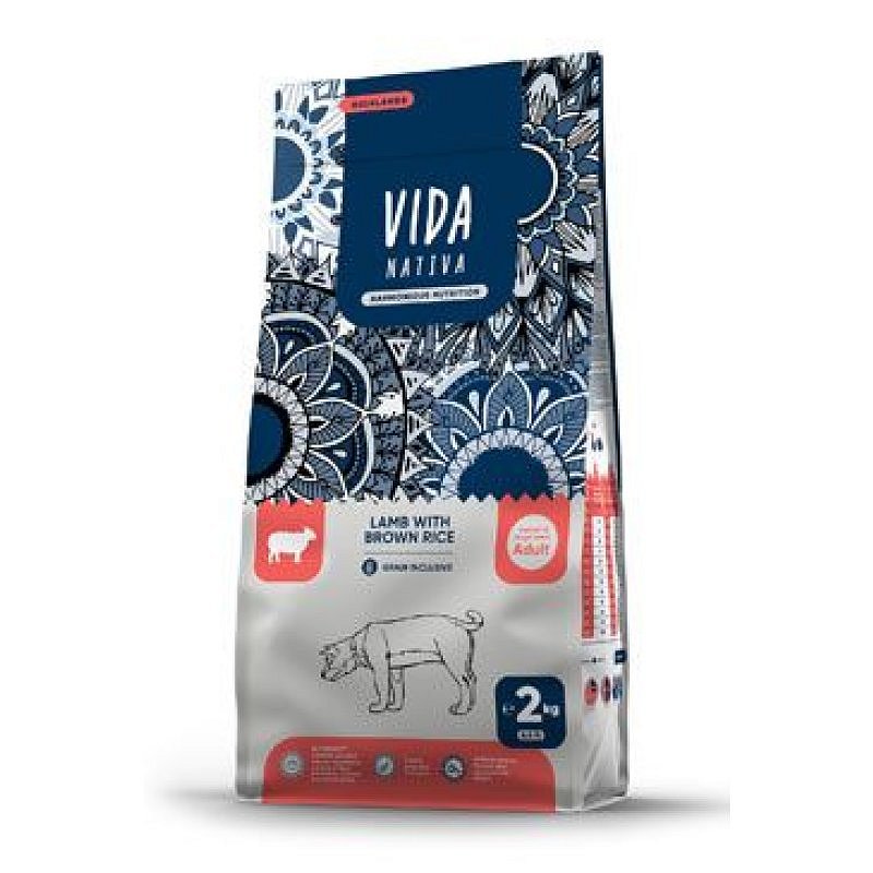 Kraftia VIDA NATIVA DOG Adult M/L Lamb & Rice 2 kg