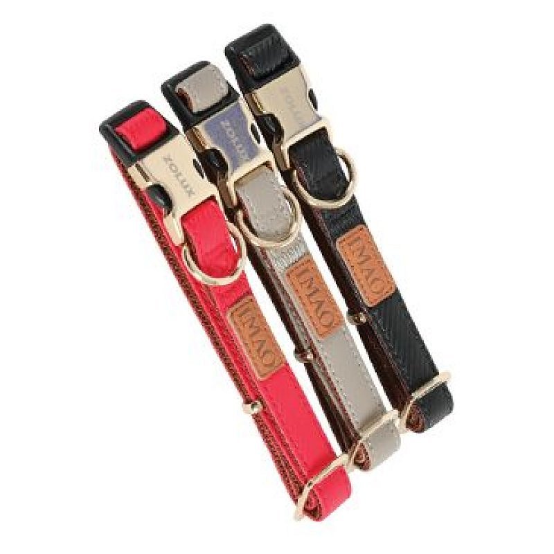 Zolux Obojek pes MAYFAIR nastavitelný černý 15 mm