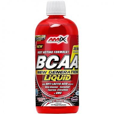 Amix BCAA New Generation Liquid - 500 ml, citron-limeta